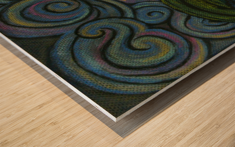 Whimsy Wood print