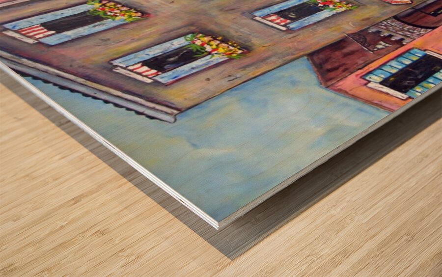 Venice Wood print