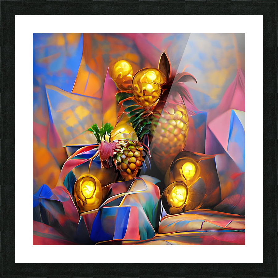 Sweet Pineapples  Picture Frame Printing