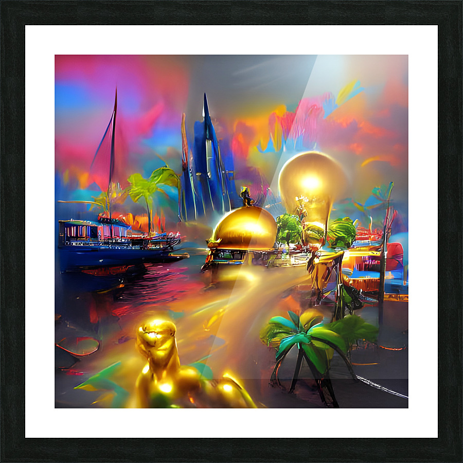 Rainbow Boulevard  Picture Frame Printing