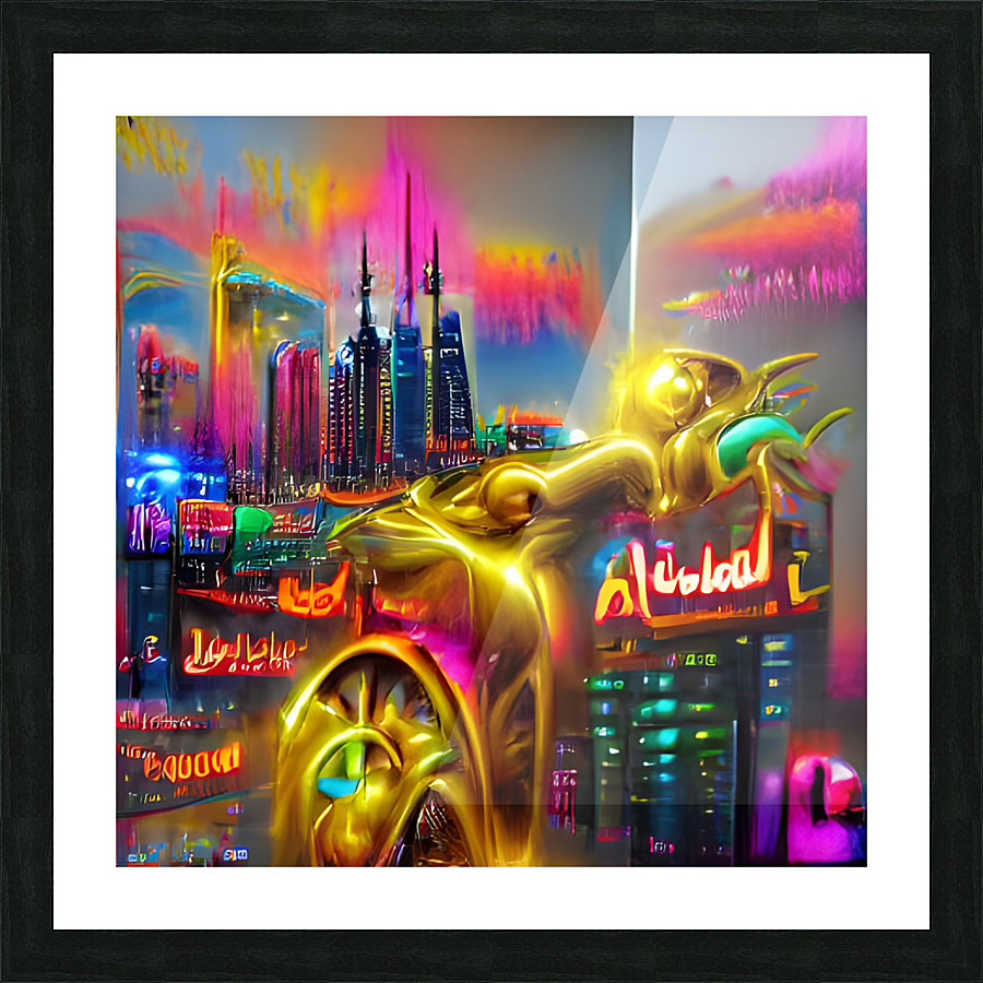 Fun City  Picture Frame Printing