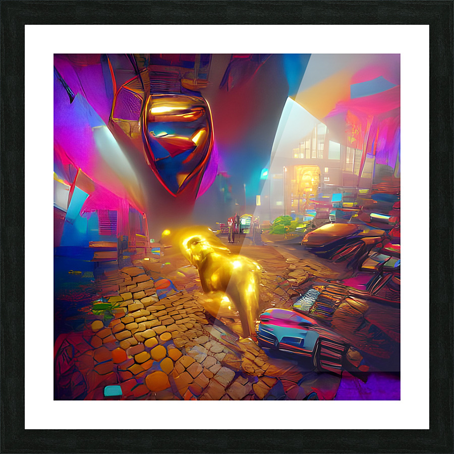 Superman Tavern  Picture Frame Printing