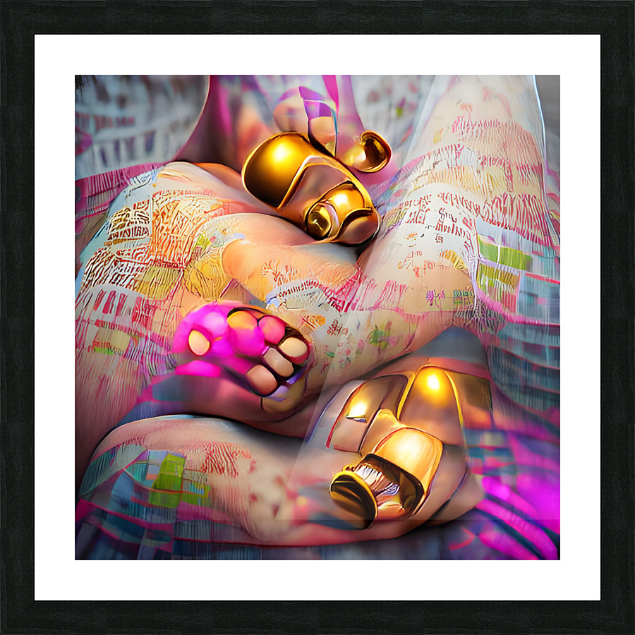 Footsie Therapy Picture Frame Printing