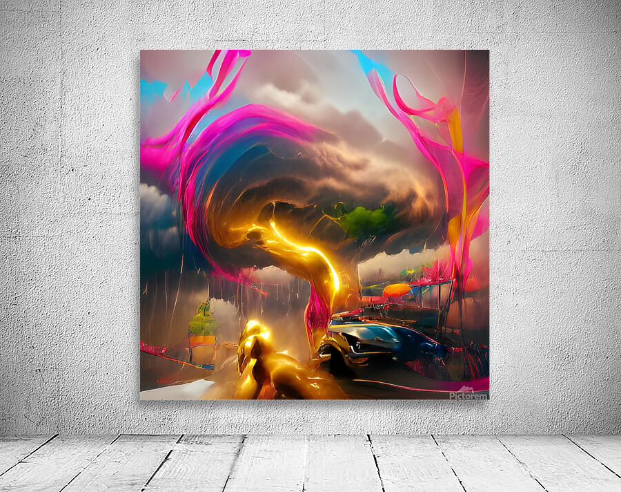 Rainbow Storm Wall Preview
