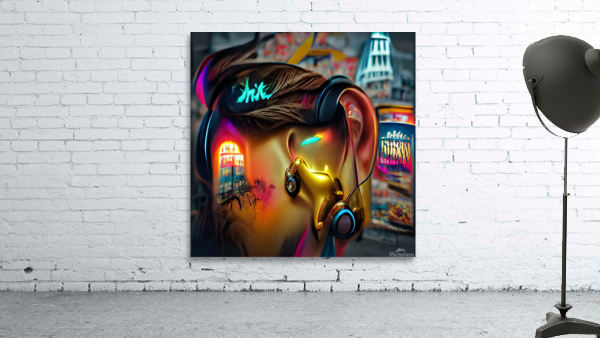 Headphone Harmonies  Wall Preview