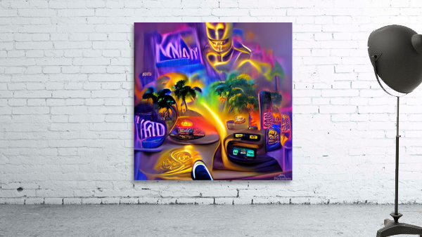 Miami Grooves Wall Preview