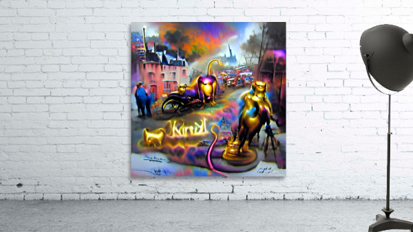 Rainbow City Wall Preview