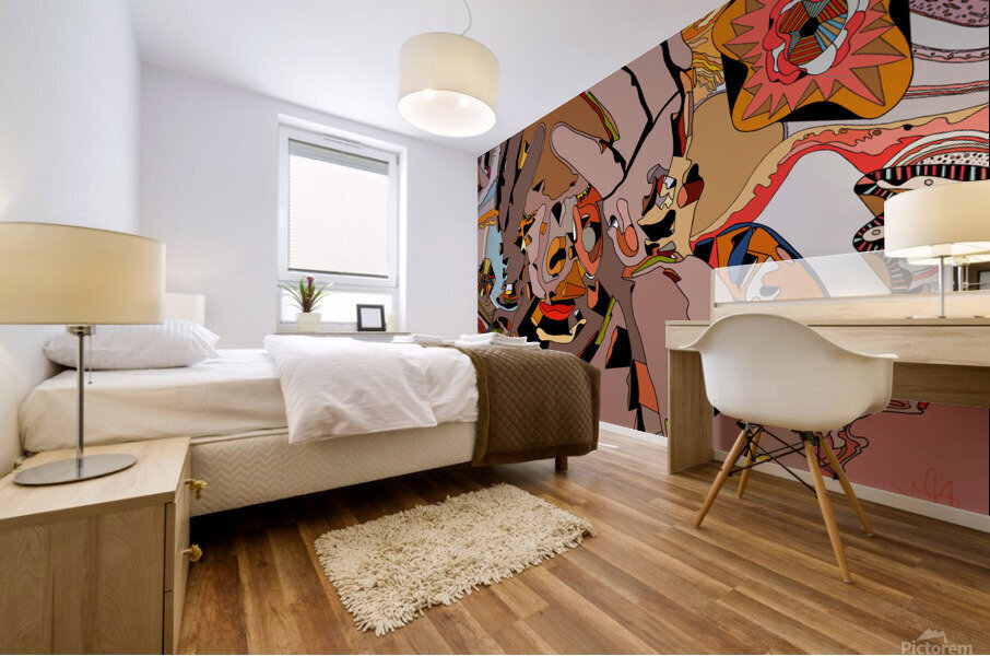 Fine Melancholy Mural print