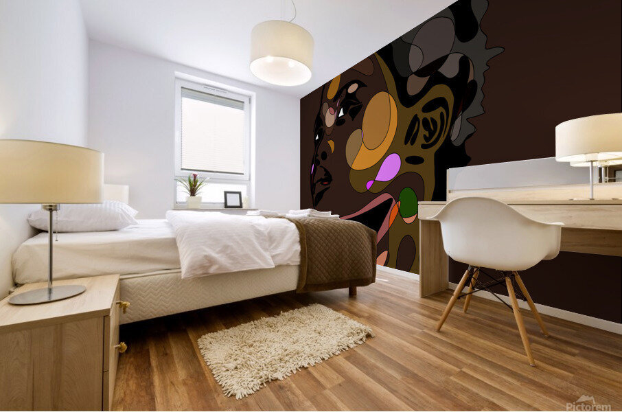 The Look Mural print