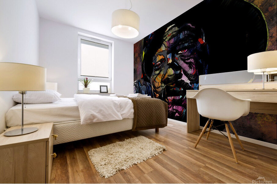 Life Beyond Colour Mural print