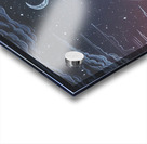 Celestial Touchdown – Cosmic Football Fantasy Acrylic print