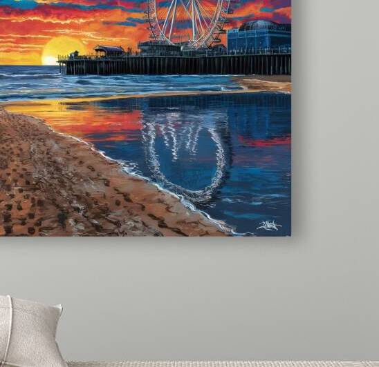 Sunrise on the Great American Beach  by Nature s Reflections