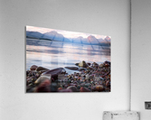 Rainbow rocks Acrylic Print