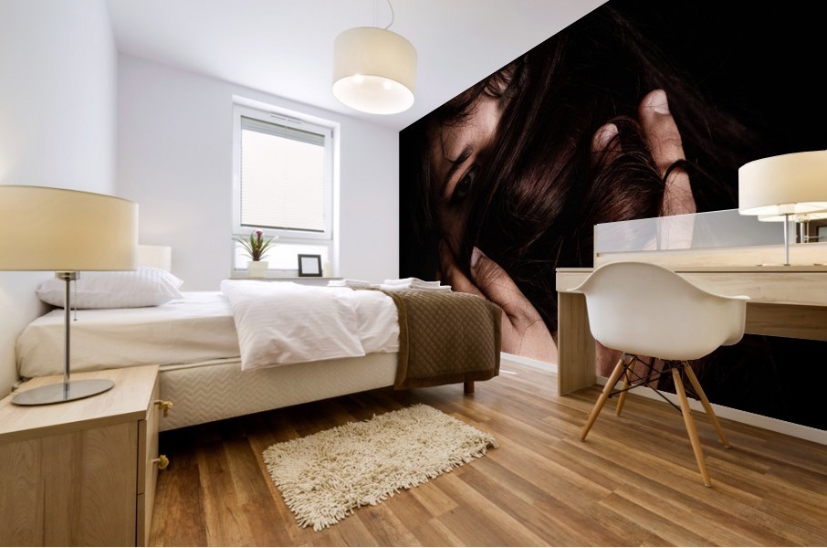Masked Mural print