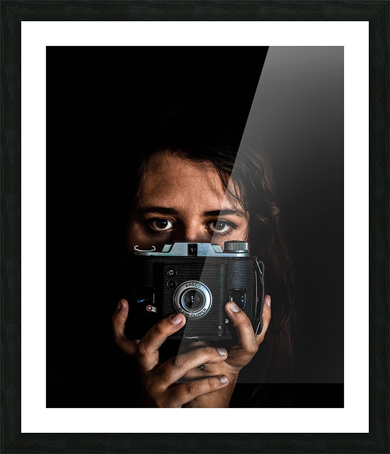 Photographer Picture Frame print