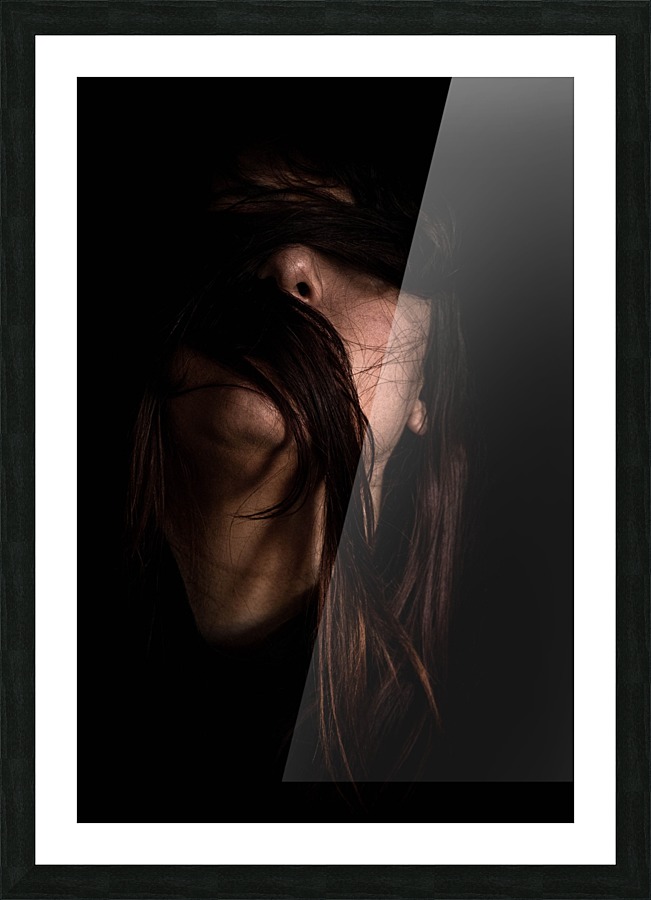 Trapped  Picture Frame print
