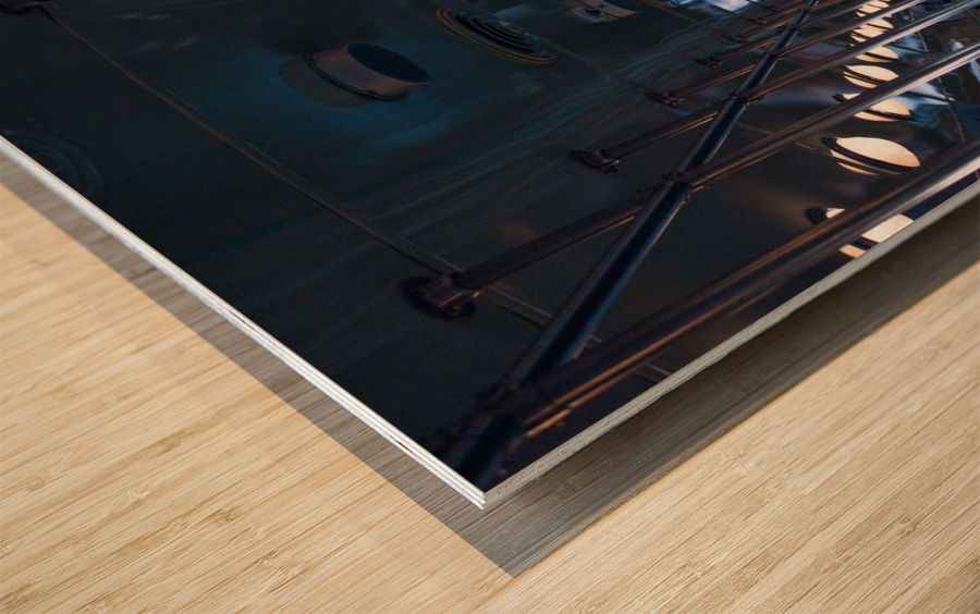 Street car Wood print