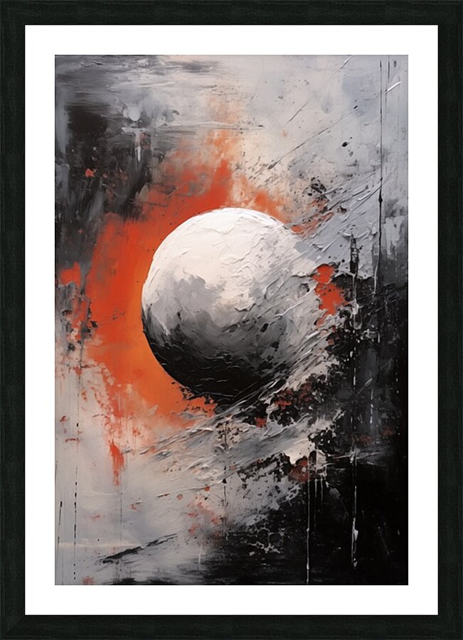 Dissolve Picture Frame print