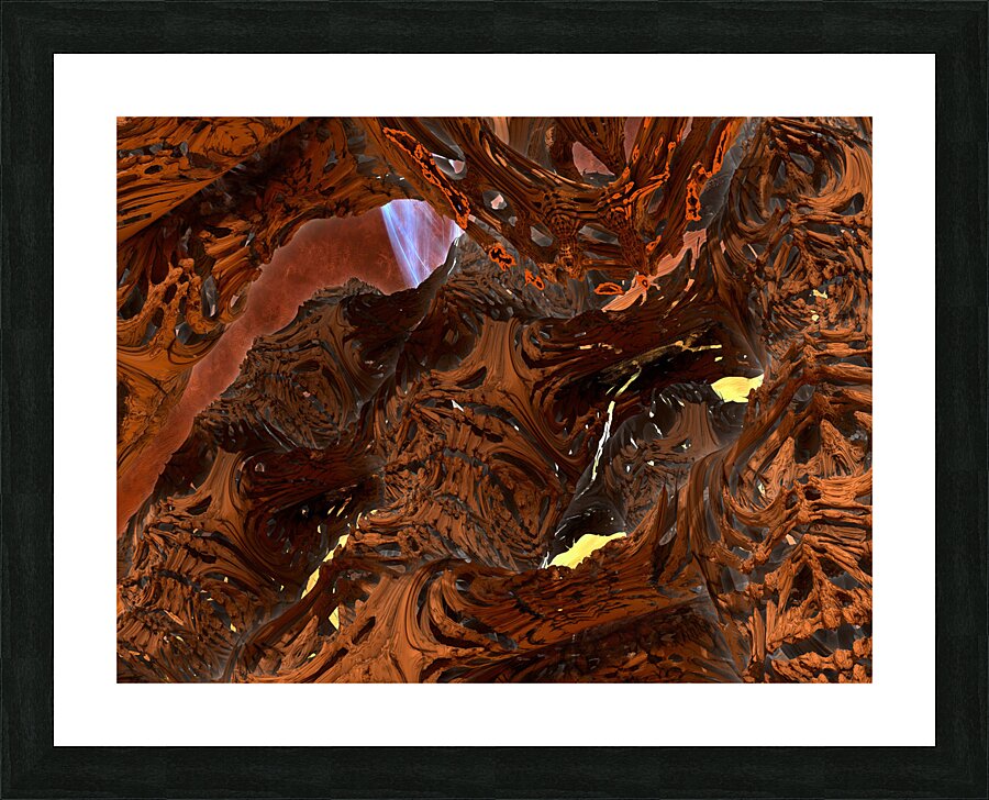 Collide Picture Frame print