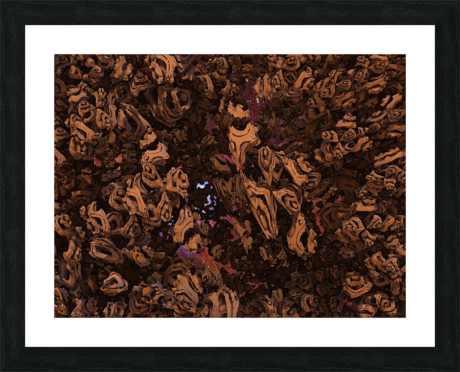 Disorderly Picture Frame print