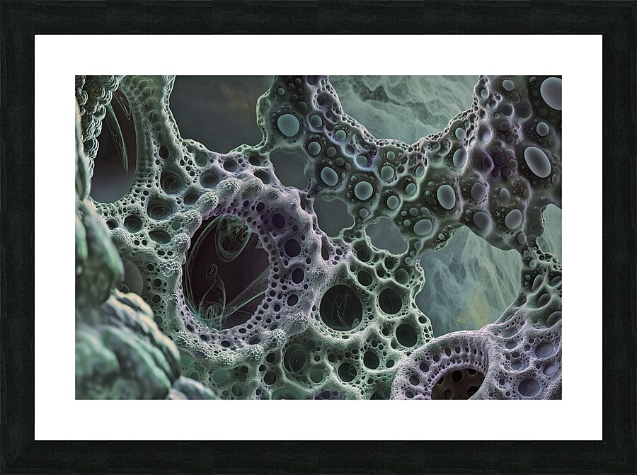 Seafoam Picture Frame print