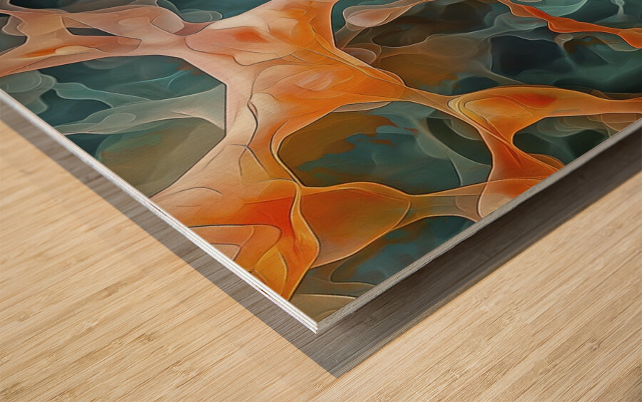 Ganglion I Wood print