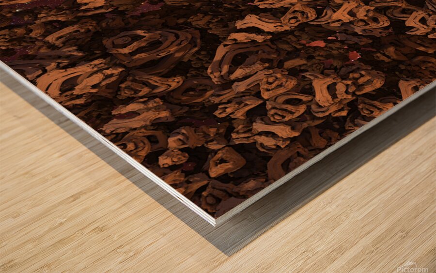 Disorderly Wood print