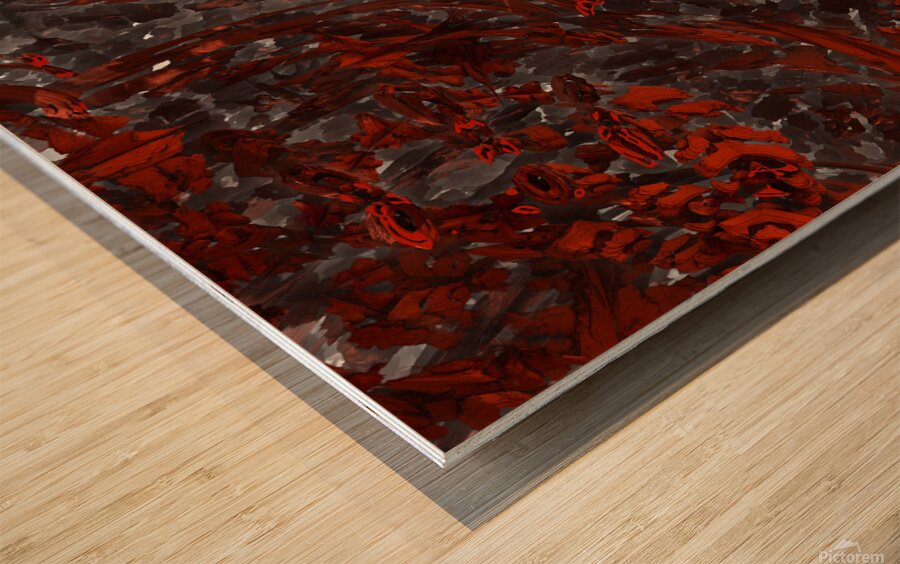 Pathogen 2 Wood print