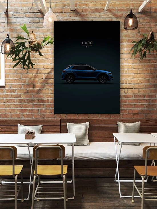 2022 Volkswagen T Roc R - Ravenna Blue by 21mxm