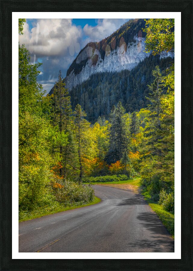 No 72 - Cap Bon Ami - Parc Forillon Picture Frame print