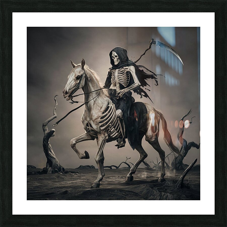 Horseman Of The Apocalypse by GHARBI TECH Wall Art