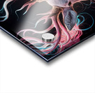 a majestic deer with intricately detailed antlers Acrylic print