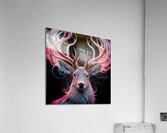 a majestic deer with intricately detailed antlers Acrylic Print