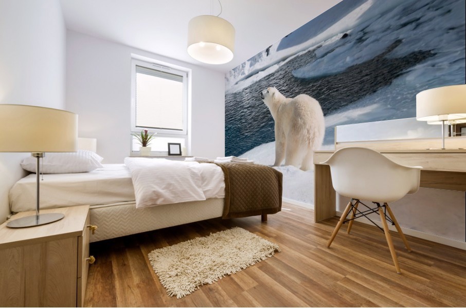 Ours Polaire Mural print