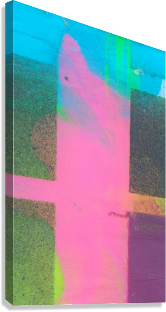 Street Plaid 2 Canvas Print