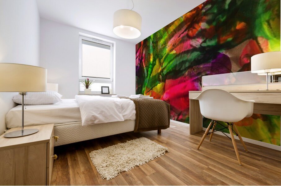 Berry Field Mural print
