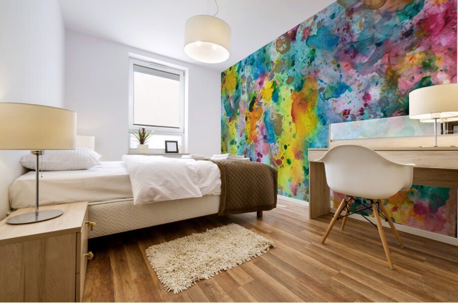Bee Hive Mural print