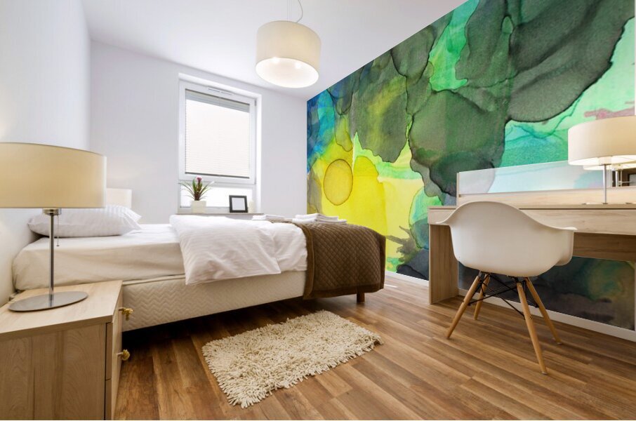Bubble Veil 2 Mural print