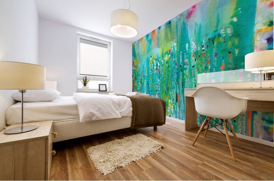 Bestowed Beginning Mural print