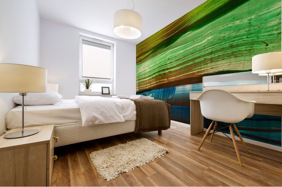 Blue Lagoon 1 Mural print