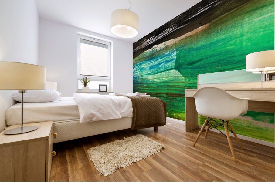 Blue Lagoon Mural print