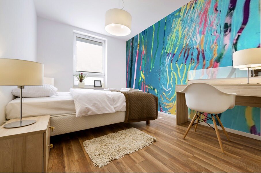 Turtle Trail Mural print