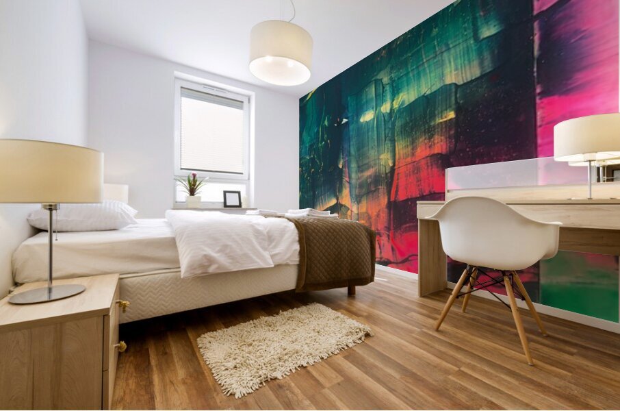 Crossing Patch Mural print