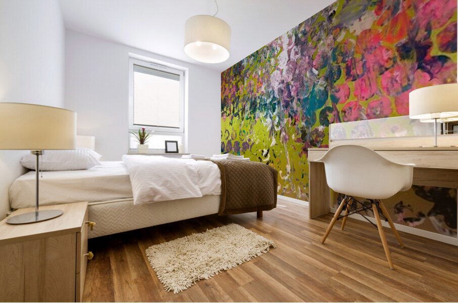 Orb Gold Mural print