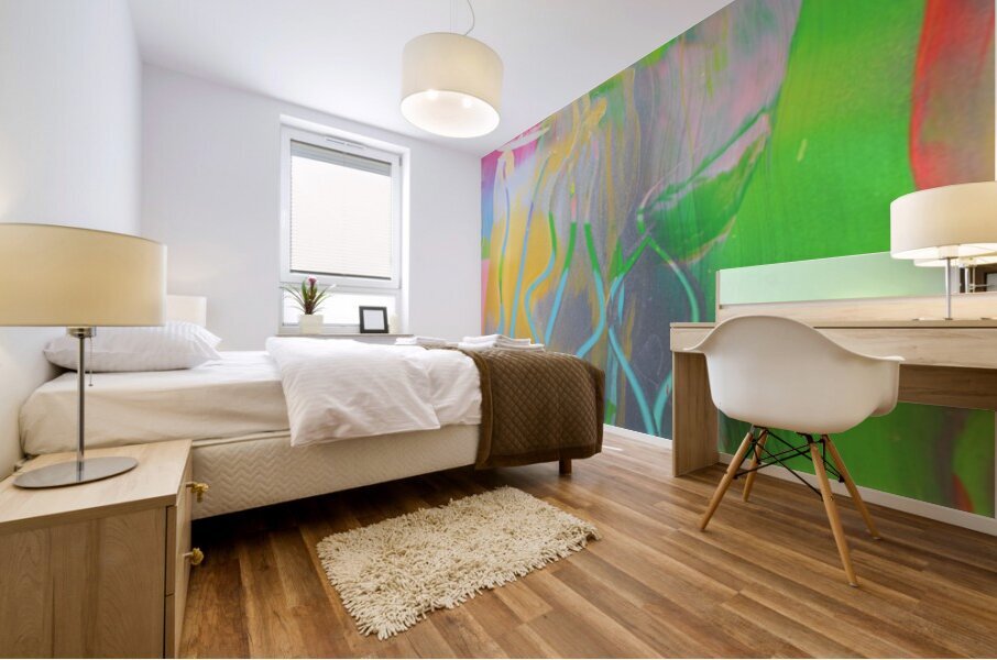 Squigle 6 Mural print