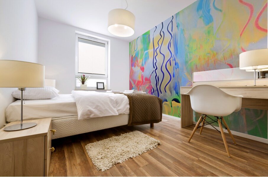 Squigle 1 Mural print