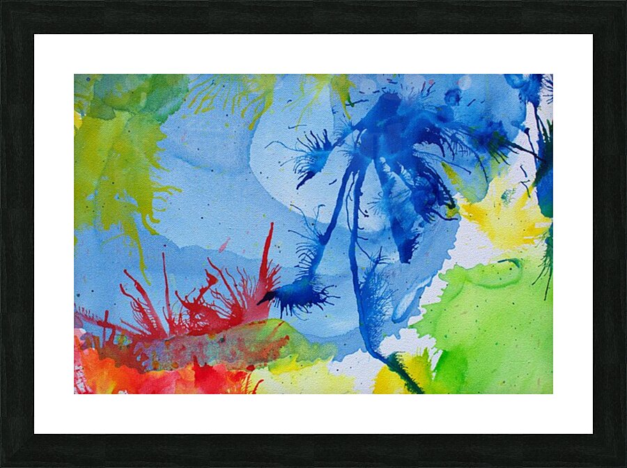 Bahama Reef 2 Picture Frame print