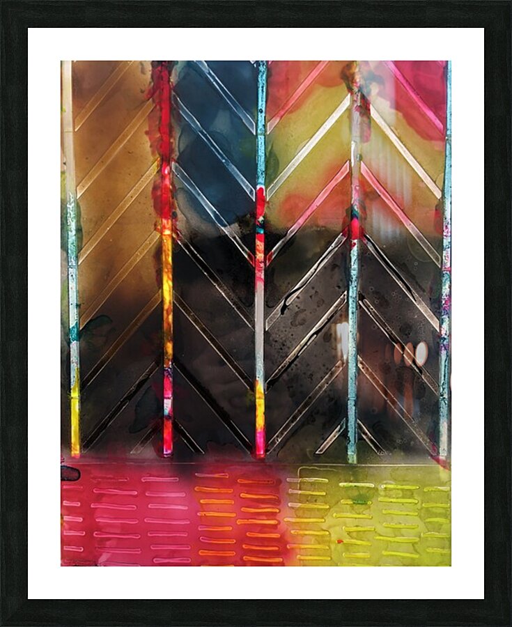 Tribe 4 Picture Frame print