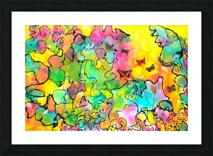 Butterfly Cavern Picture Frame print