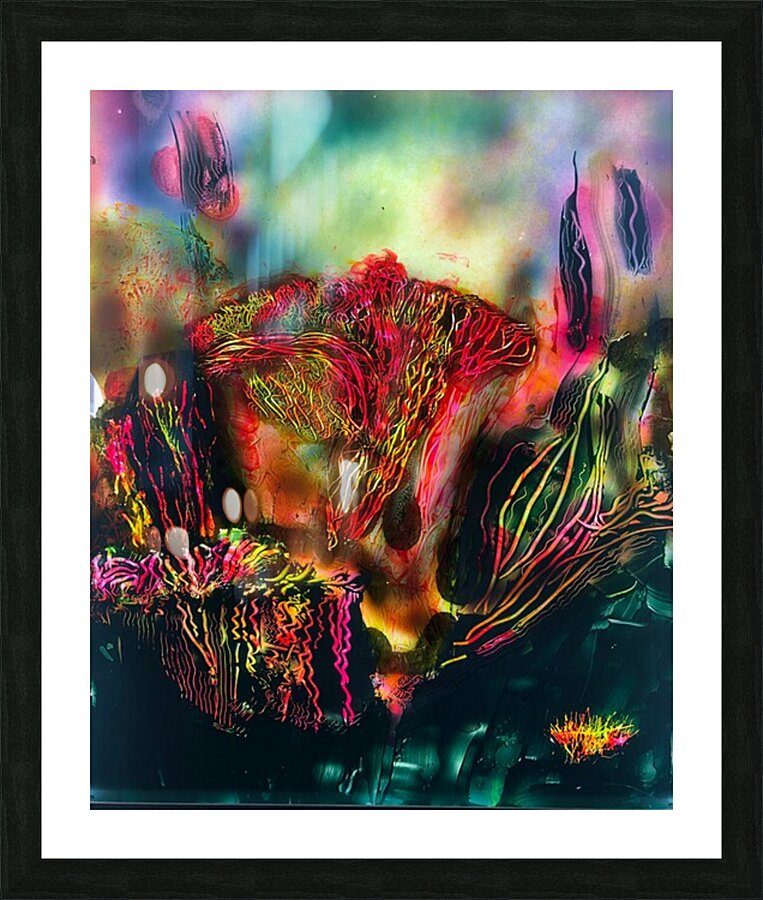Mellow Cave Picture Frame print